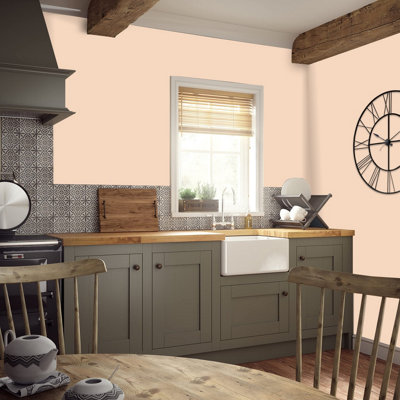 Johnstone's Trade Acrylic Durable Eggshell Walls & Ceilings Emulsion Paint (S 1015-Y60R) 5L
