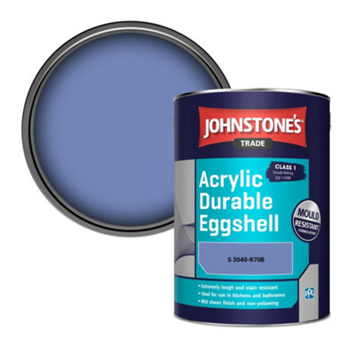 Johnstone's Trade Acrylic Durable Eggshell Walls & Ceilings Emulsion Paint (S 3040-R70B) 5L