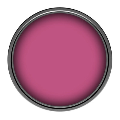 Johnstone's Trade Acrylic Durable Eggshell Walls & Ceilings Emulsion Paint Telemagenta (RAL 4010) 2.5L