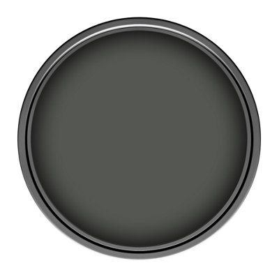 Johnstone's Trade Acrylic Durable Eggshell Walls & Ceilings Emulsion Paint Umbra Grey (RAL 7022) 2.5L