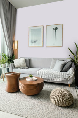 Johnstone's Trade Acrylic Durable Eggshell Walls & Ceilings Emulsion Paint Violet Vapor (PPG1180-1) 2.5L