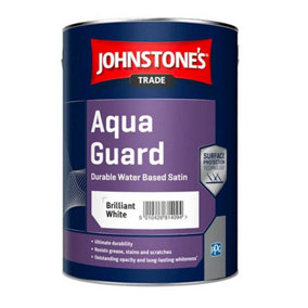 Johnstone's Trade Aqua Guard Satin - Brilliant White 2.5L