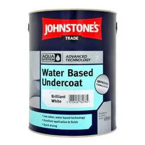 Johnstone's Trade Aqua Undercoat Brilliant White 2.5L