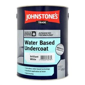 Johnstone's Trade Aqua Undercoat Brilliant White 5L
