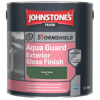 Johnstone's Trade Stormshield Aqua Guard Exterior Gloss Wood & Metal ...
