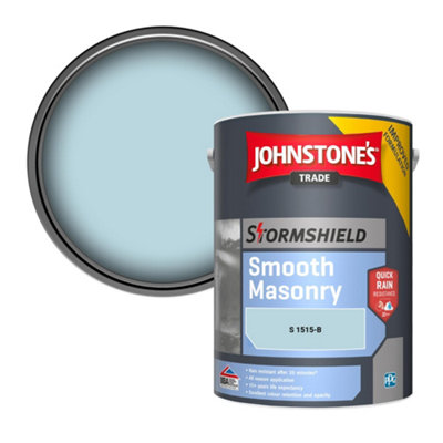 Johnstone's Trade Stormshield Smooth Masonry Paint (S 1515-B) 5L
