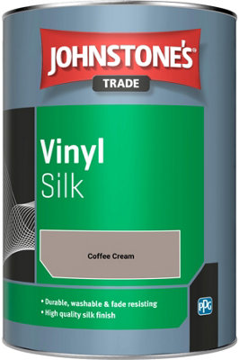 Johnstone's Trade Vinyl Silk Walls & Ceilings Emulsion Paint Coffee ...