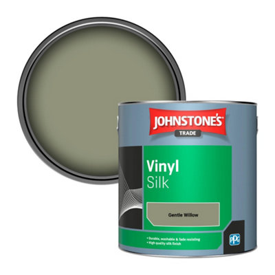 Johnstone's Trade Vinyl Silk Walls & Ceilings Emulsion Paint Gentle ...