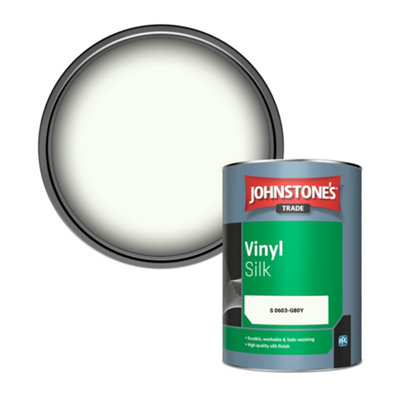 Johnstone's Trade Vinyl Silk Walls & Ceilings Emulsion Paint (S 0603 ...