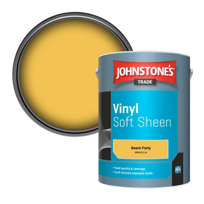 Johnstone's Trade Vinyl Soft Sheen Walls & Ceilings Emulsion Paint ...
