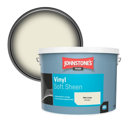 Johnstone's Trade Vinyl Soft Sheen Walls & Ceilings Emulsion Paint New ...