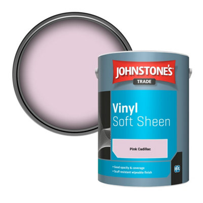 Johnstone's Trade Vinyl Soft Sheen Walls & Ceilings Emulsion Paint Pink ...