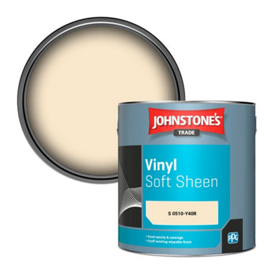 Johnstone's Trade Vinyl Soft Sheen Walls & Ceilings Emulsion Paint (S ...