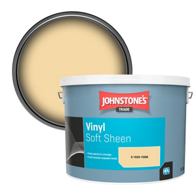 Johnstone's Trade Vinyl Soft Sheen Walls & Ceilings Emulsion Paint (S ...