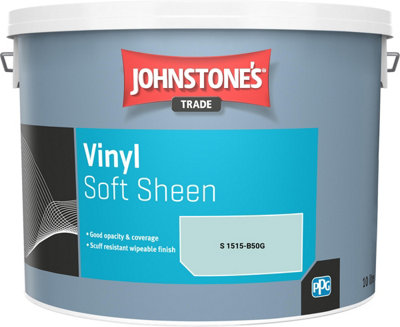 Johnstone's Trade Vinyl Soft Sheen Walls & Ceilings Emulsion Paint (S ...