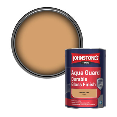 Johnstone's Trade Wood & Metal Aqua Guard Durable Gloss Paint Buffalo ...