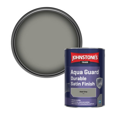 Johnstone's Trade Wood & Metal Aqua Guard Durable Satin Paint Steel ...