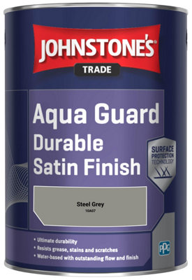 Johnstone's Trade Wood & Metal Aqua Guard Durable Satin Paint Steel ...