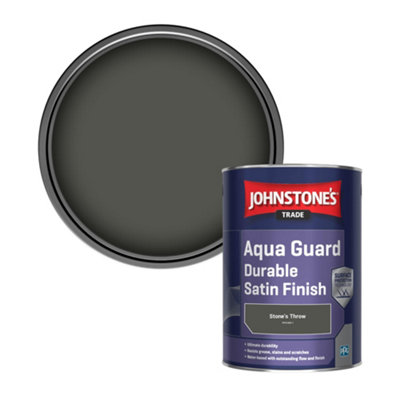Johnstone's Trade Wood & Metal Aqua Guard Durable Satin Paint Stone's ...