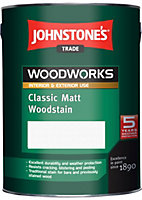 Johnstone's Trade Woodworks Clear Matt Finsh Woodstain - 2.5L