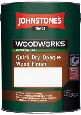 Johnstone's Trade Woodworks Russet Quick Dry Opaque Wood Finish Satin - 2.5L