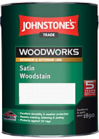Johnstone's Trade Woodworks Teak Satin Finsh Woodstain - 750ml