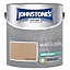Johnstone's Wall & Ceiling Burnt Sugar Soft Sheen Paint - 2.5L