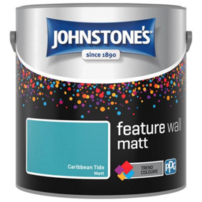 Johnstone's Wall & Ceiling Caribbean Tide Matt 2.5L Paint