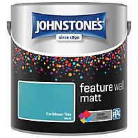 Johnstone's Wall & Ceiling Caribbean Tide Matt Paint - 2.5L