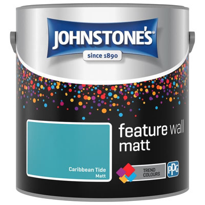 Johnstone's Wall & Ceiling Caribbean Tide Matt Paint - 2.5L