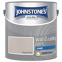Johnstone's Wall & Ceiling Chapel Stone Matt Paint - 2.5L