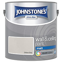 Johnstone's Wall & Ceiling China Clay Matt 2.5L Paint