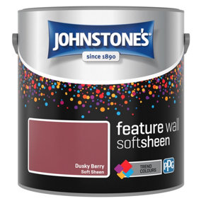 Johnstone's Wall & Ceiling Dusky Berry Soft Sheen Paint 2.5L