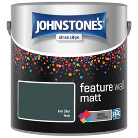 Johnstone's Wall & Ceiling Ivy Sky  Matt 2.5L Paint