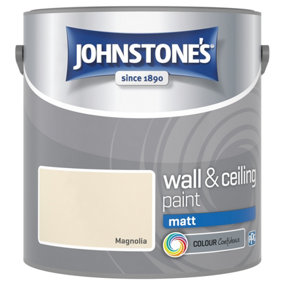 Johnstone's Wall & Ceiling Magnolia Matt 2.5L Paint