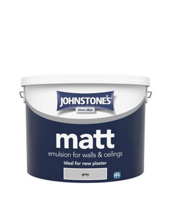 Johnstone's - Wall & Ceiling Matt 10L - Grey