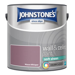 Johnstone's Wall & Ceiling Mauve Whisper Soft Sheen Paint 2.5L