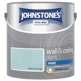 Johnstone's Wall & Ceiling New Duck Egg Matt 2.5L Paint