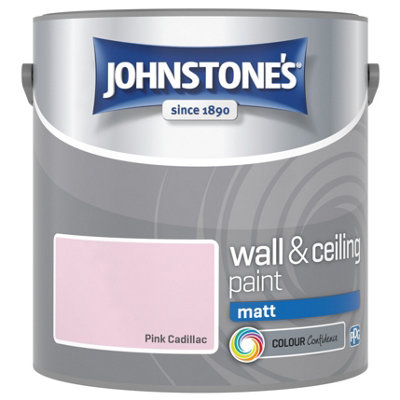 Johnstone's Wall & Ceiling Pink Cadillac Matt 2.5L Paint