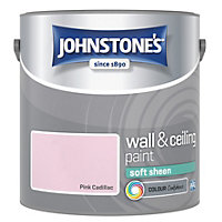 Johnstone's Wall & Ceiling Pink Cadillac Soft Sheen Paint 2.5L