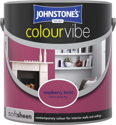 Johnstone's Wall & Ceiling Raspberry Twist Matt 2.5L Paint