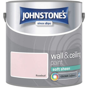 Johnstone's Wall & Ceiling Rosebud Soft Sheen Paint - 2.5L