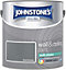 Johnstone's Wall & Ceiling Steel Smoke Soft Sheen Paint 2.5L