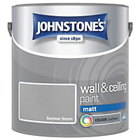 Johnstone's Wall & Ceiling Summer Storm Matt Paint - 2.5L