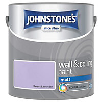 Johnstone's Wall & Ceiling Sweet Lavender Matt Paint - 2.5L