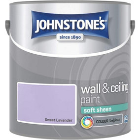 Johnstone's Wall & Ceiling Sweet Lavender Soft Sheen Paint - 2.5L