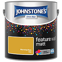 Johnstone's Wall & Ceiling Warming Rays  Matt 2.5L Paint
