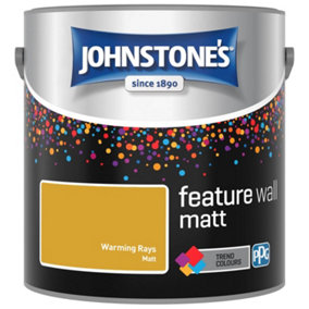 Johnstone's Wall & Ceiling Warming Rays  Matt 2.5L Paint