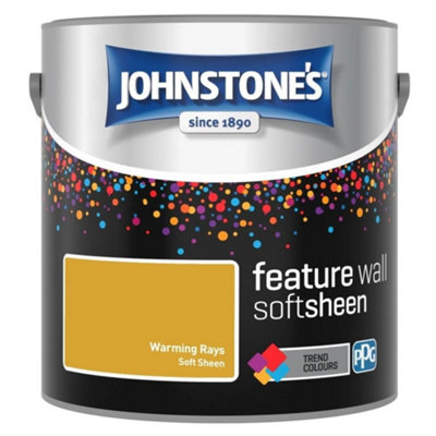 Johnstone's Wall & Ceiling Warming Rays Soft Sheen Paint 2.5L