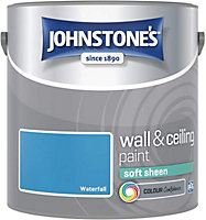 Johnstone's Wall & Ceiling Waterfall Soft Sheen Paint - 2.5L
